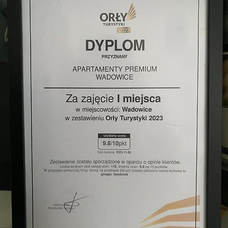 Apartamenty Premium New Wadowice Esterno foto